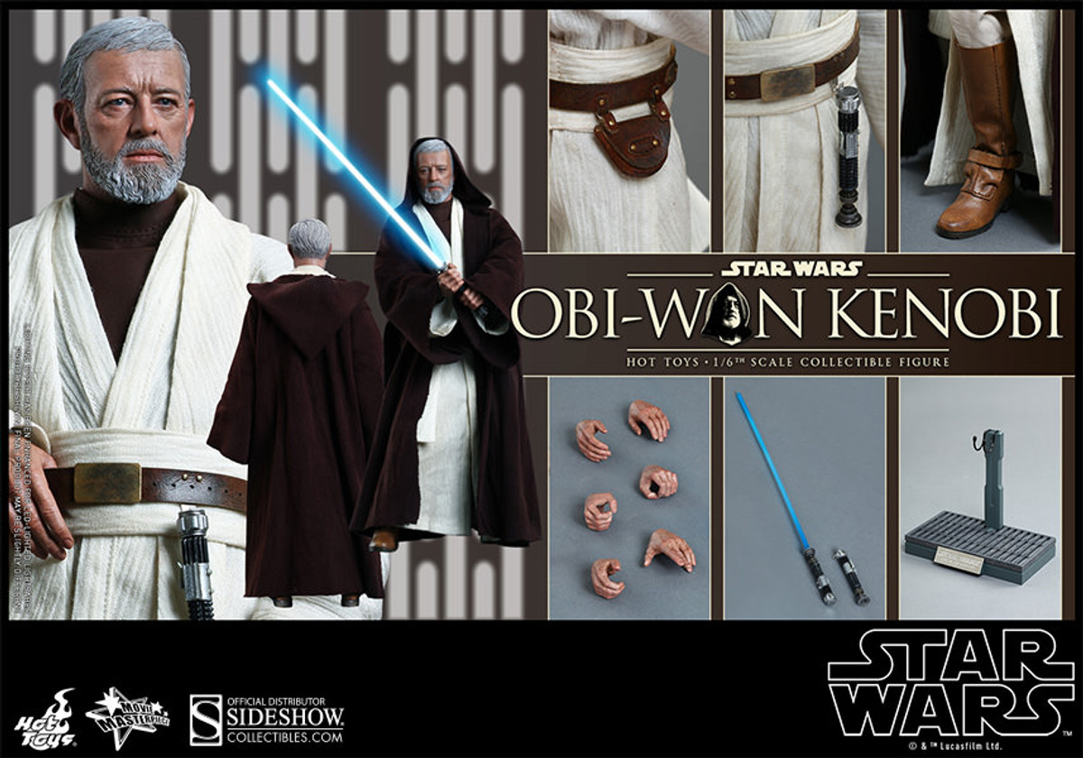 Disney - YUUKI　Hot Toys STAR WARS EP4 ベン・ケノービ Amazon.com: Star Wars E4 Ben Obi Wan Kenobi Action Figure