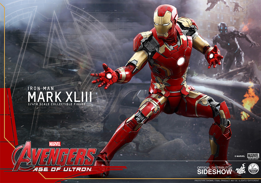 Hot Toys Iron Man Mark Xliii Avengers Age Of Ultron
