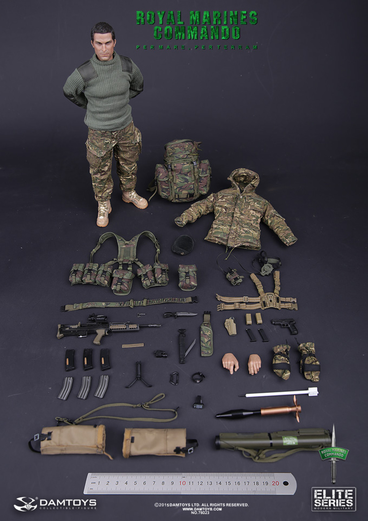 DAMTOYS 1/6 イギリス王室海兵隊　ロイヤル マリーン コマンド DAMTOYS 1/6 イギリス王室海兵隊 ロイヤル マリーン コマンド