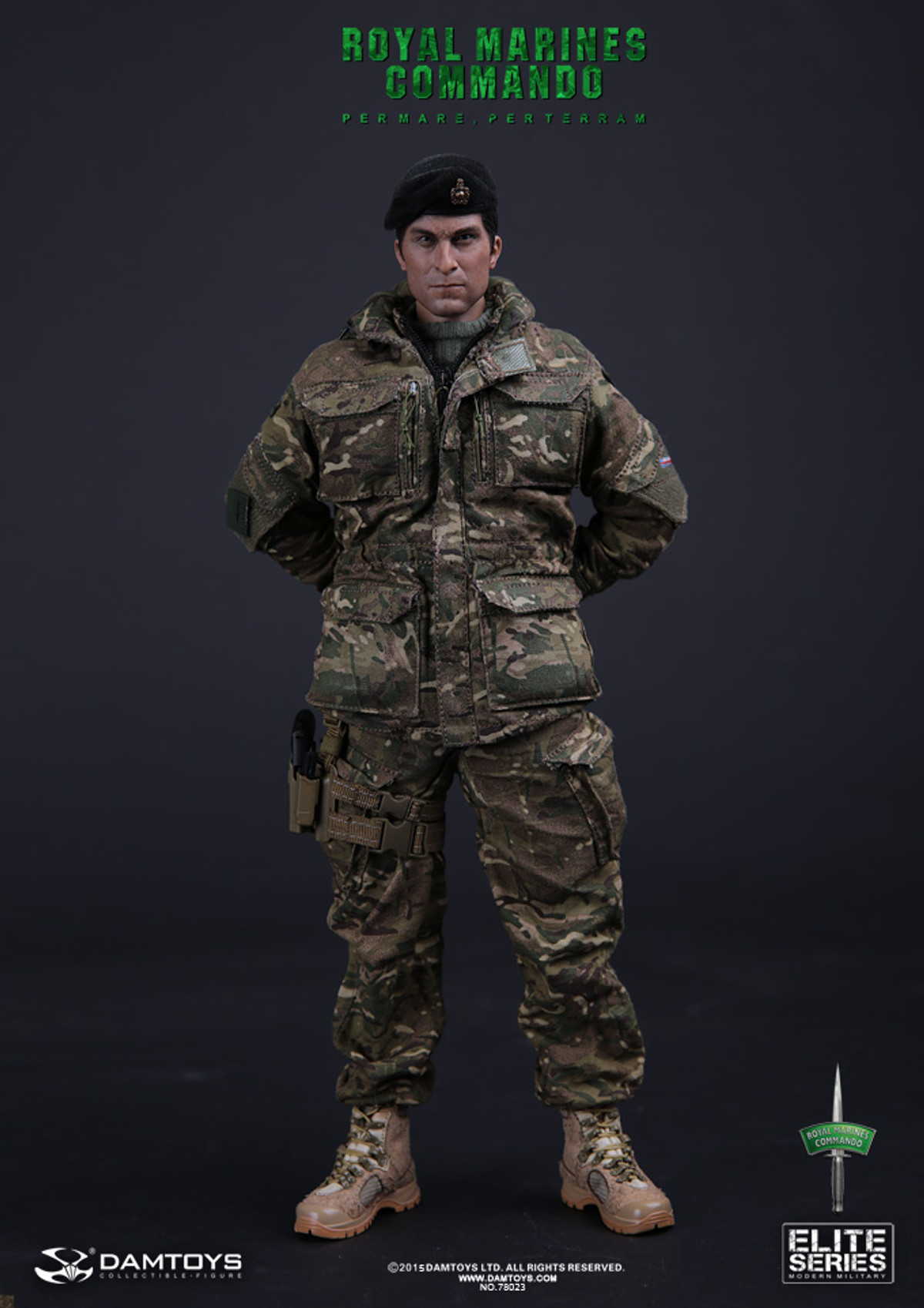DAMTOYS 1/6 イギリス王室海兵隊　ロイヤル マリーン コマンド 🇬🇧 Damtoys - British Royal Marines Commando Green Berets