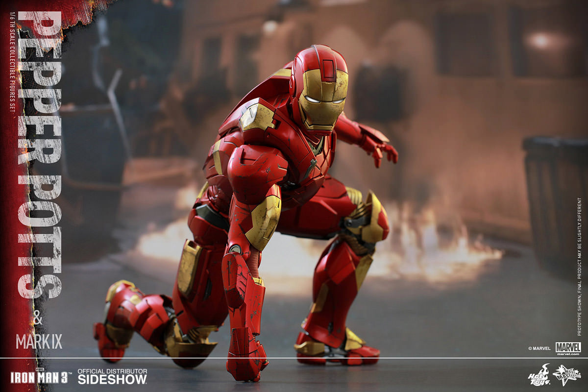 hot toys pepper potts and mark ix