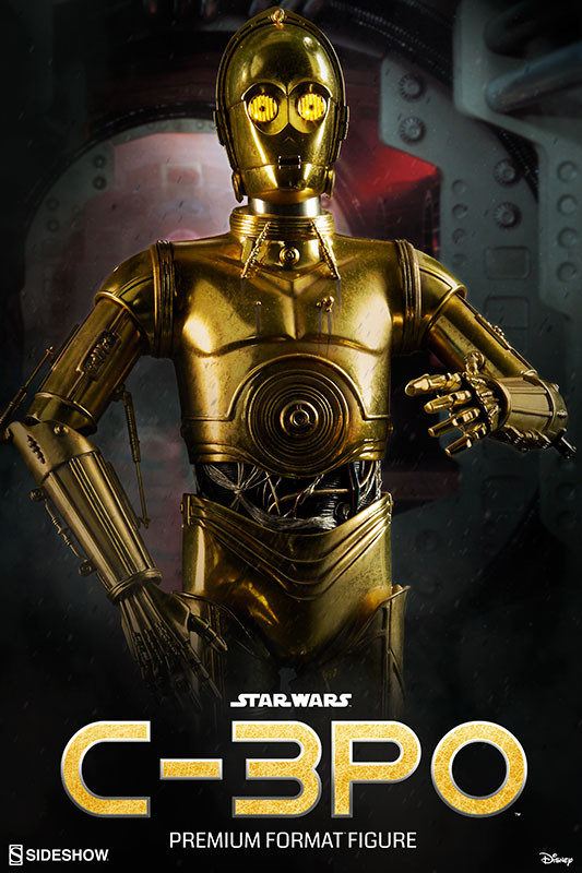 SIdeshow - Star Wars - 3-CPO - Premium Format
