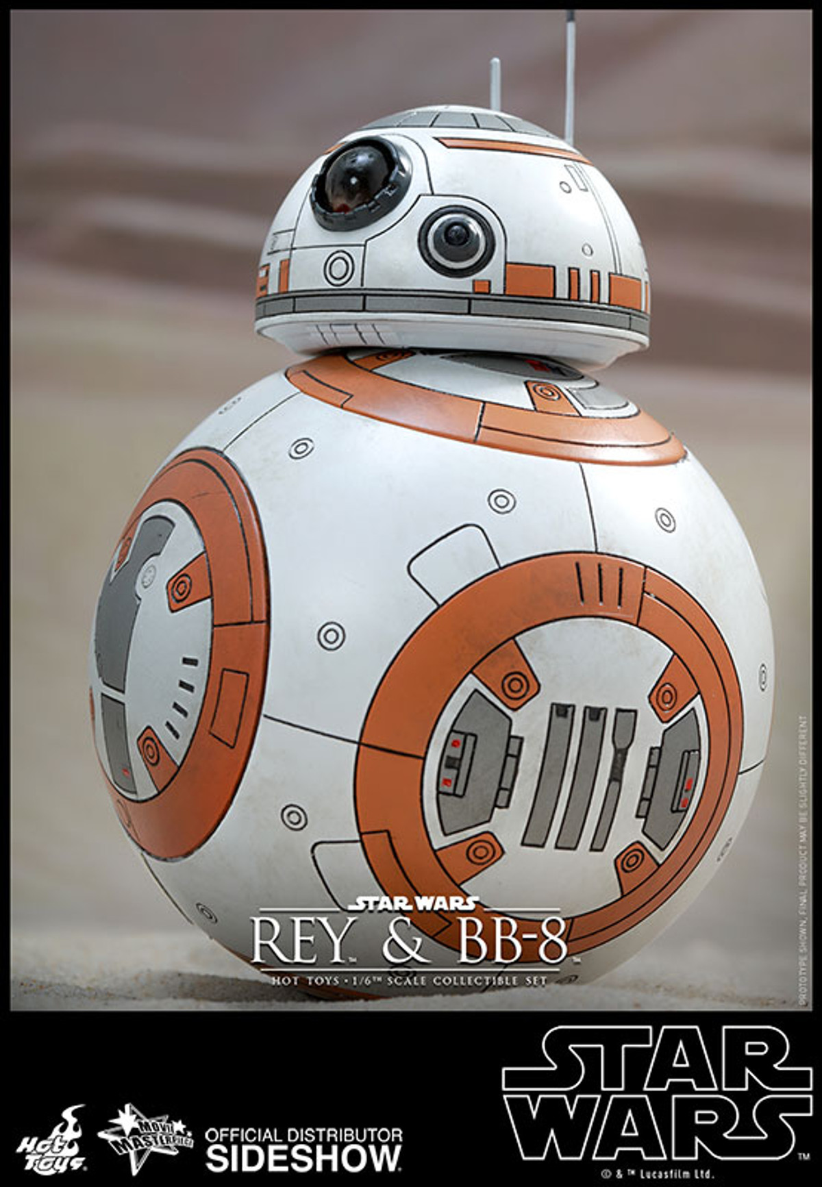 Hot Toys - Star Wars: The Force Awakens - Rey and BB-8