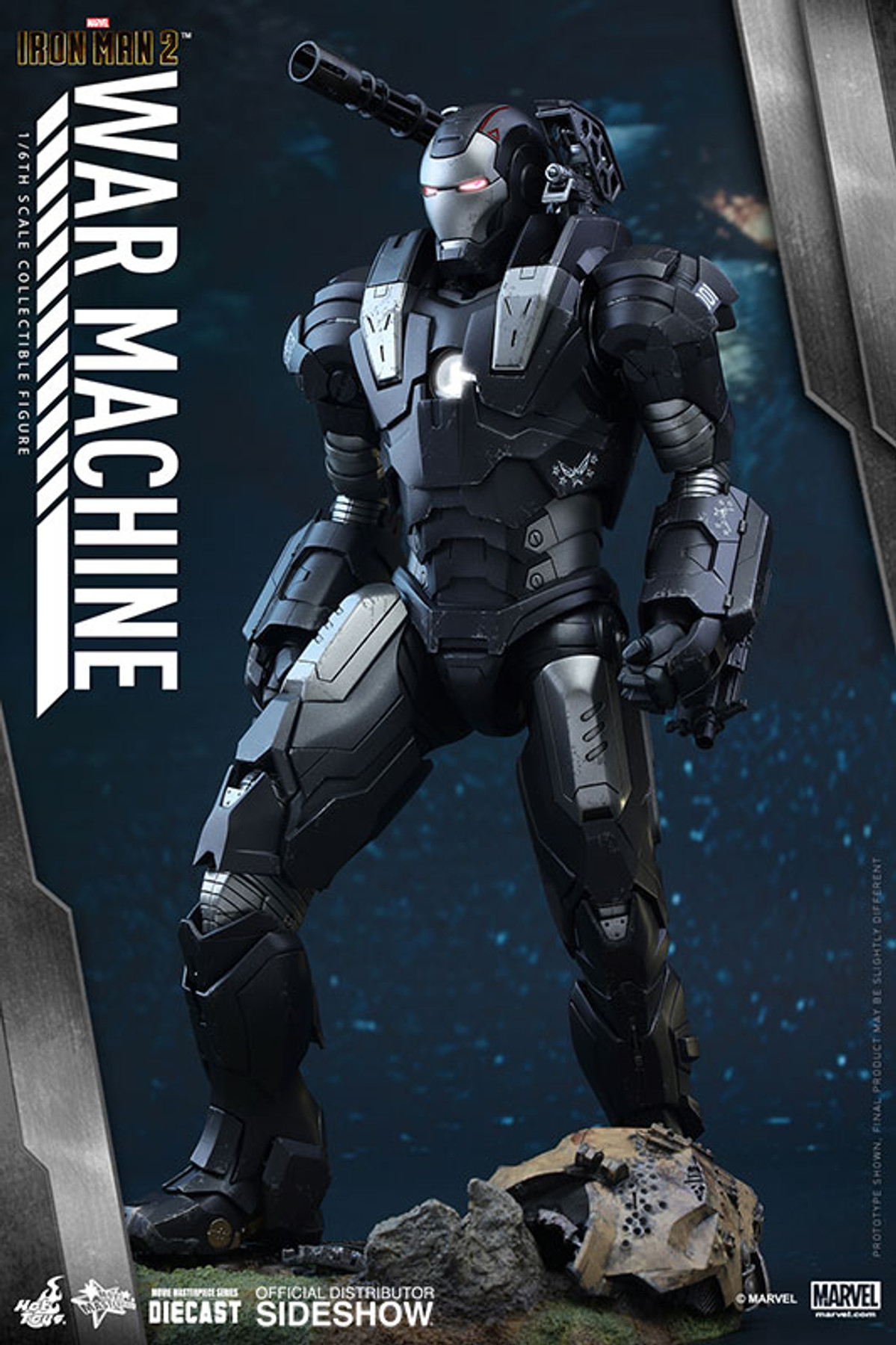 Hot Toys - Iron Man 2: War Machine - Diecast Movie Masterpiece