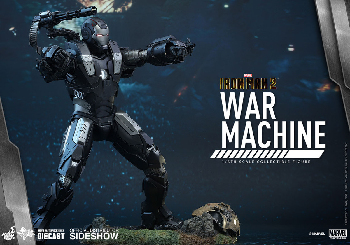 Hot Toys - Iron Man 2: War Machine - Diecast Movie Masterpiece Series