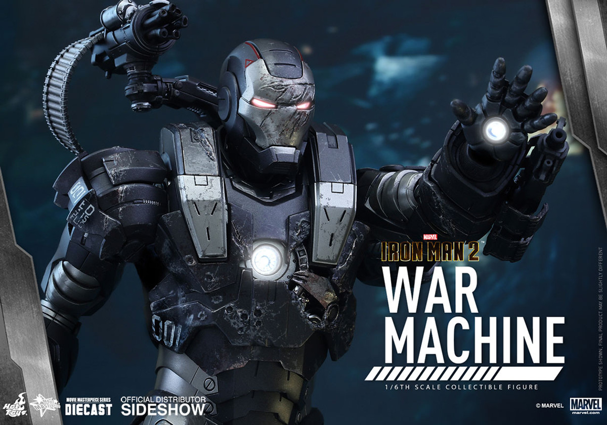 Hot Toys - Iron Man 2: War Machine - Diecast Movie Masterpiece Series