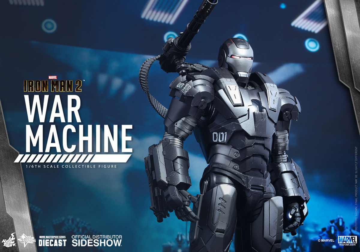 Hot Toys - Iron Man 2: War Machine - Diecast Movie Masterpiece Series