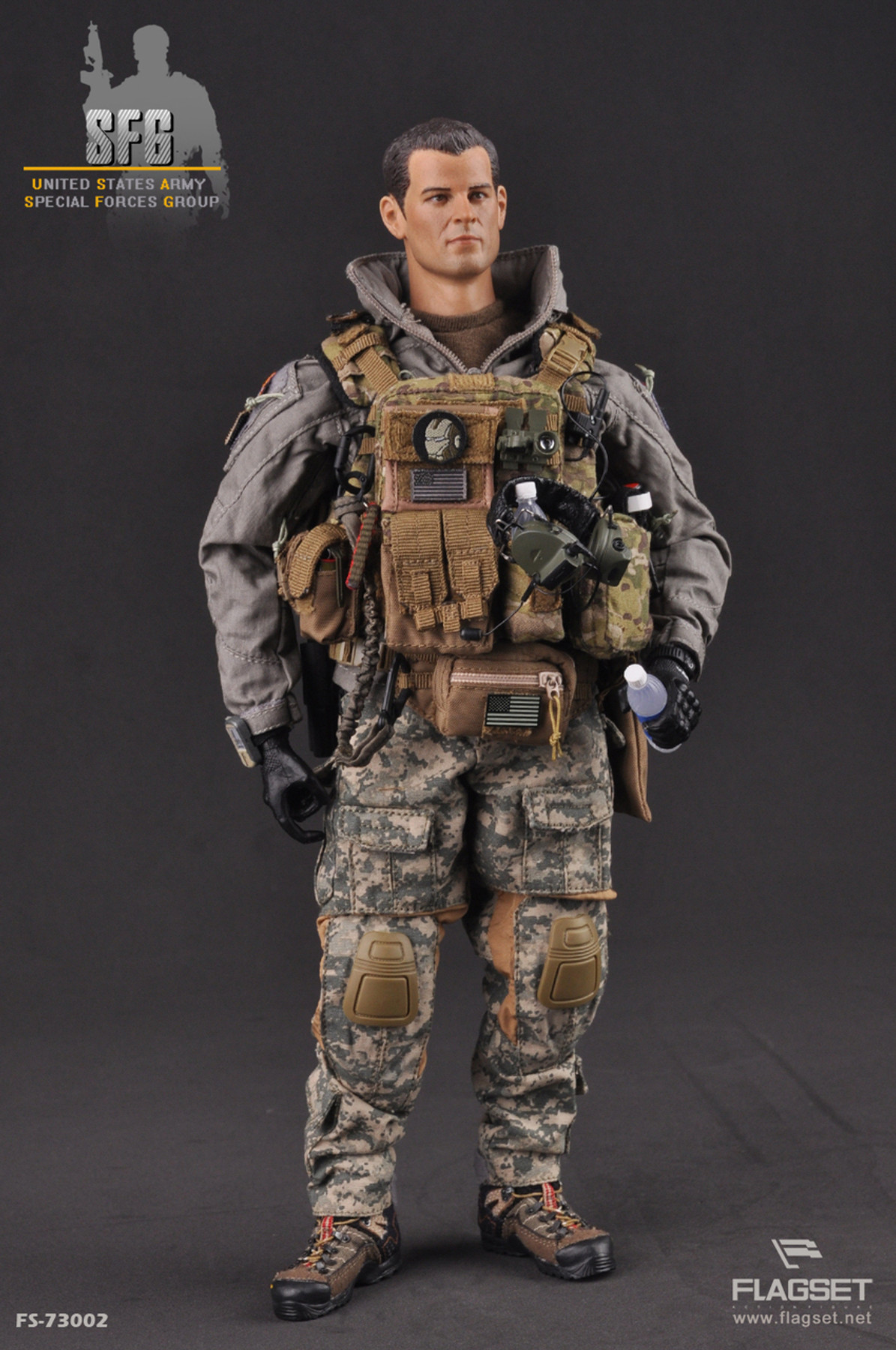 FLAGSET - United States Army Special Forces Group Action Figure - SFG