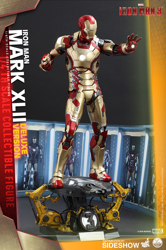 Hot Toys - Iron Man Mark XLII Deluxe 