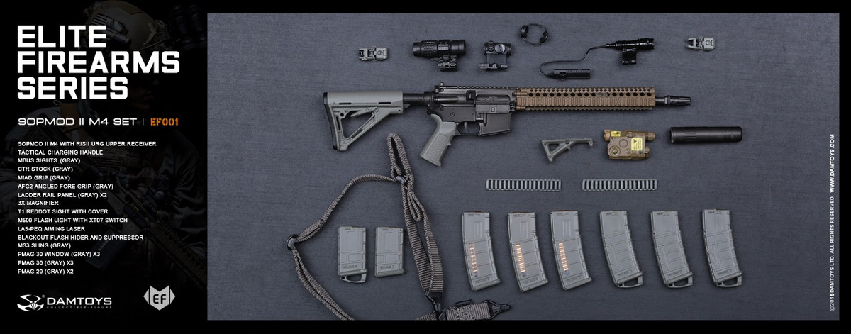 Dam Toys - SOPMOD II M4 Set