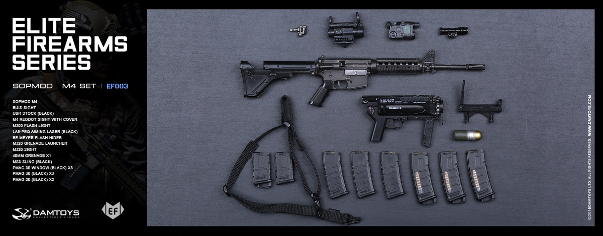 Dam Toys - SOPMOD II M4 Set