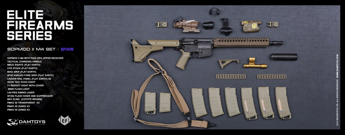 Dam Toys - SOPMOD II M4 Set