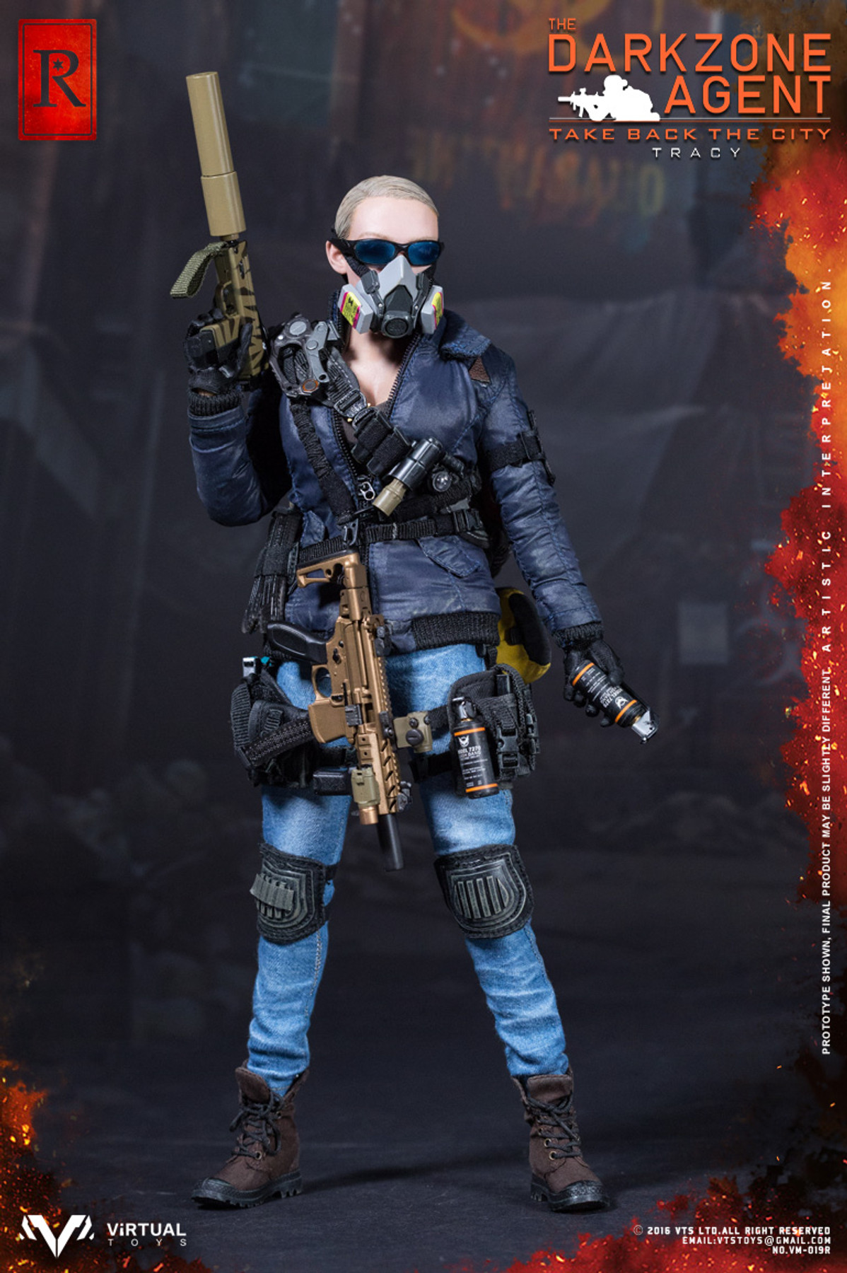 Agent zone. Агент Трейси дарк зон. Фигурка 1/6 Dark Zone agent. Darkzone agent Mask. Darkzone agent hazardous.