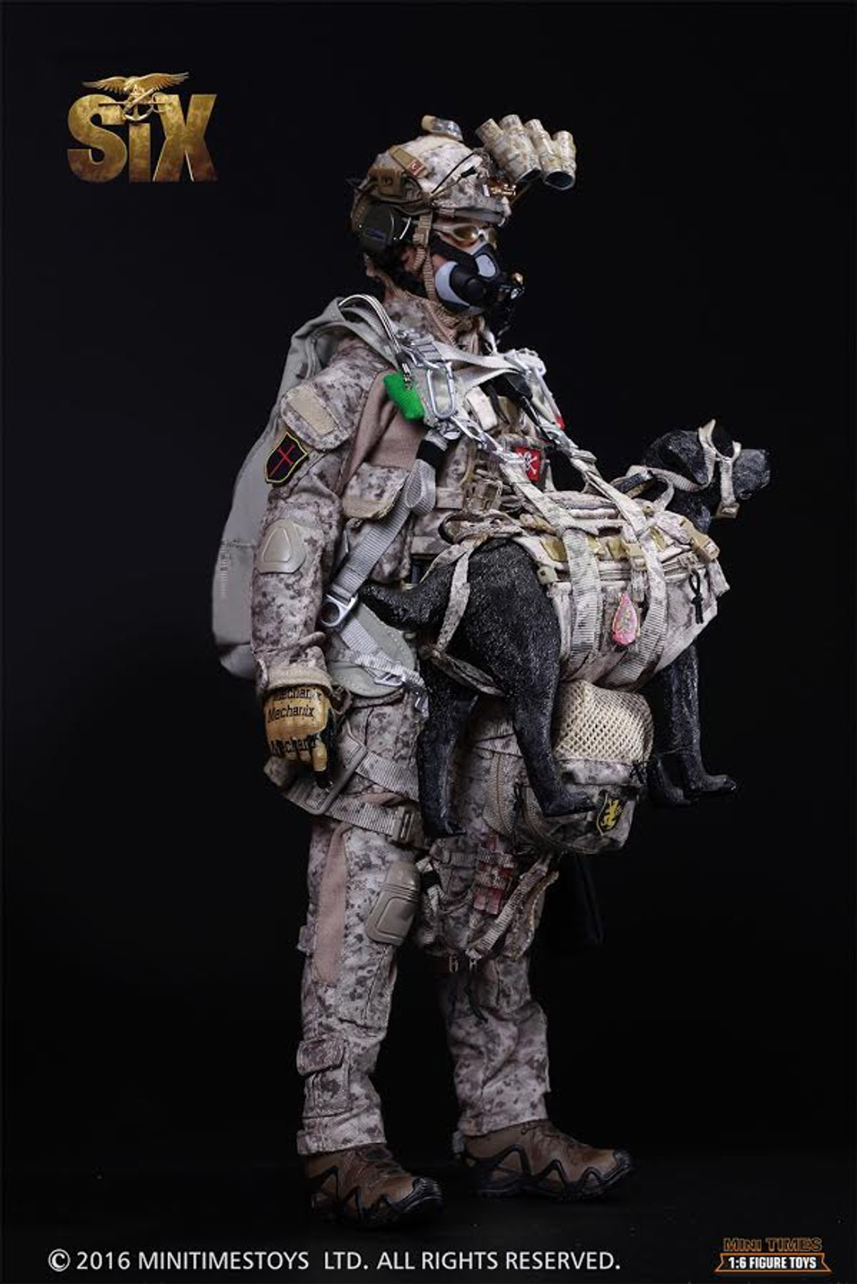 1/6フィギュア　NAVY SEALS  SIX装備品は写真を確認ください