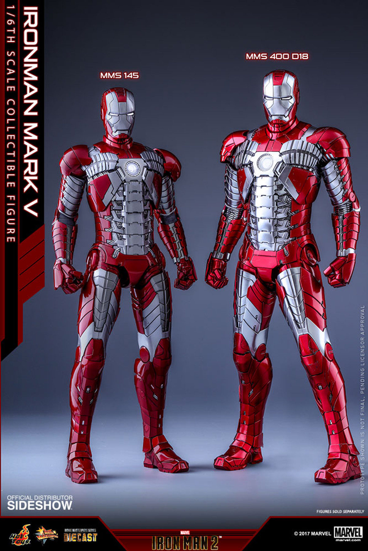 hot toys iron man mk2 diecast