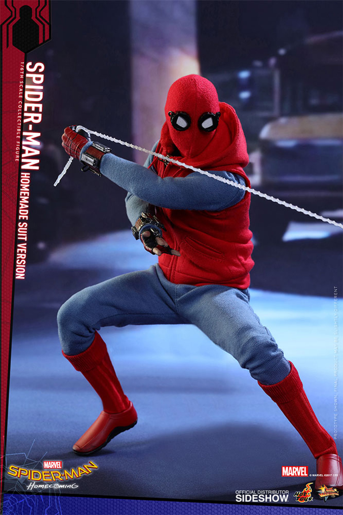 アメコミ SPIDER-MAN HOMEMADE SUIT hot toys Amazon.com: Hot Toys 1:6 Spider-Man Homemade Suit Version