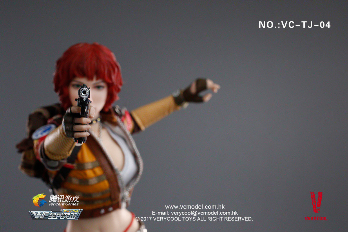 VERYCOOL 1/6 Wefire of Tencent Game 女性傭兵 1/6 Scale Blade Girl Figure by VeryCool