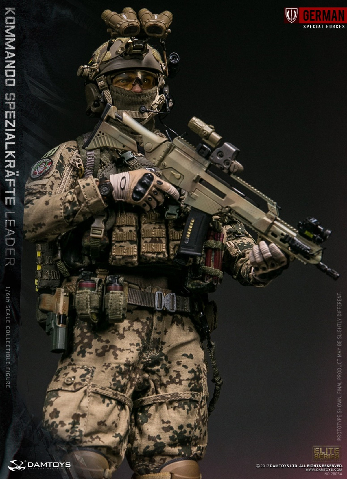 KSK-Kommando Spezialkräfte フィギュア Monkey Depot - Boxed Figure: DamToys KSK Kommando