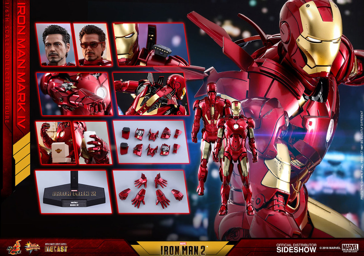 Avengers Endgame Legends en 3D : Iron Man Mk50 Buste à l'échelle 1:2