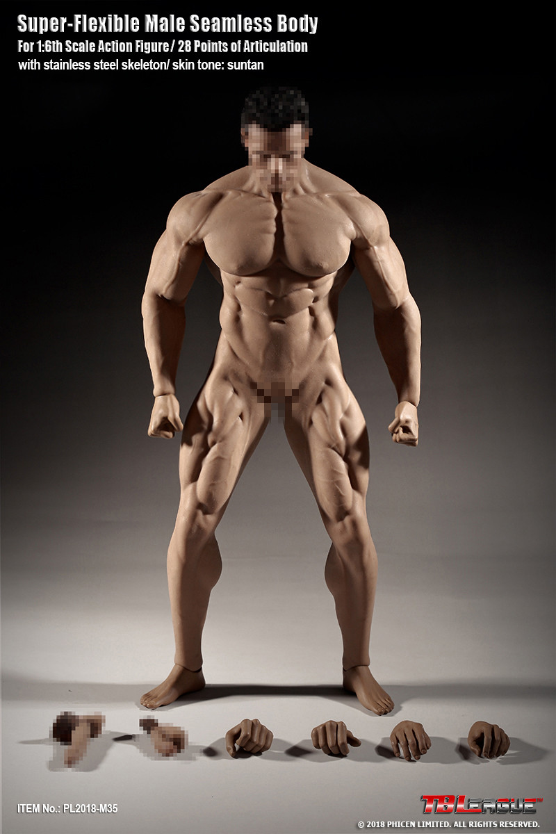 TBLeague - Super Flexible Male Seamless Body M35