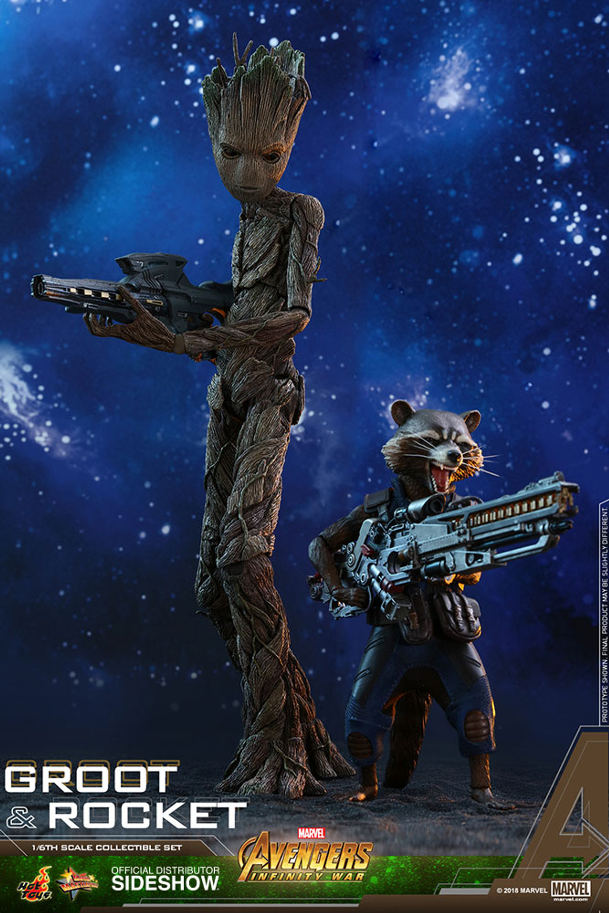 Hot Toys - Avengers: Infinity War - Groot and Rocket