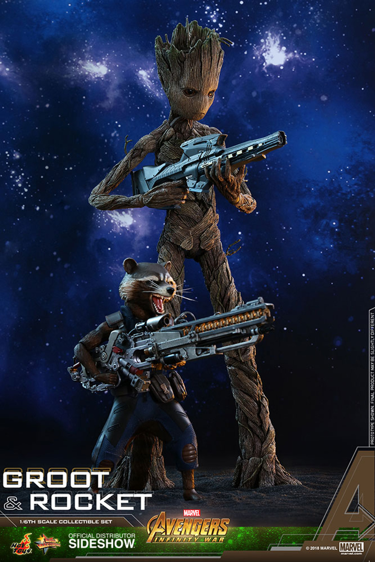 Hot Toys - Avengers: Infinity War - Groot and Rocket