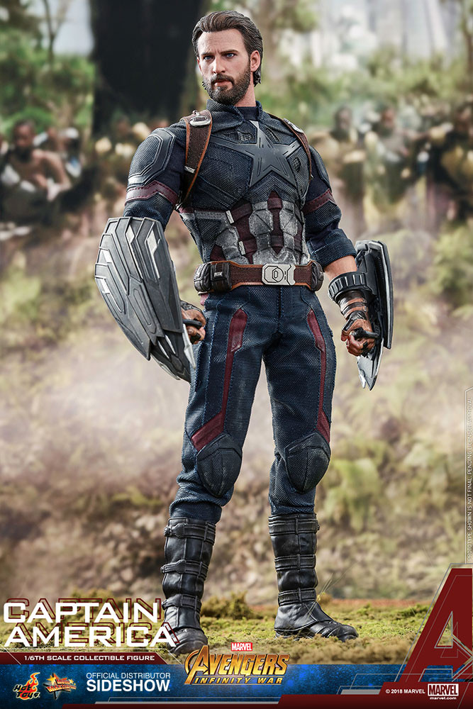 Captain America Infinity War Sideshow Marvel Hot Toys Captain