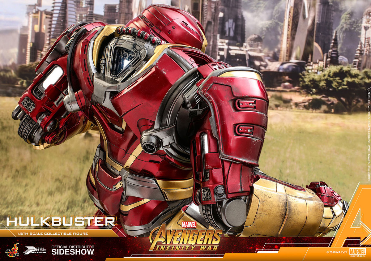 hulkbuster hot toys infinity war