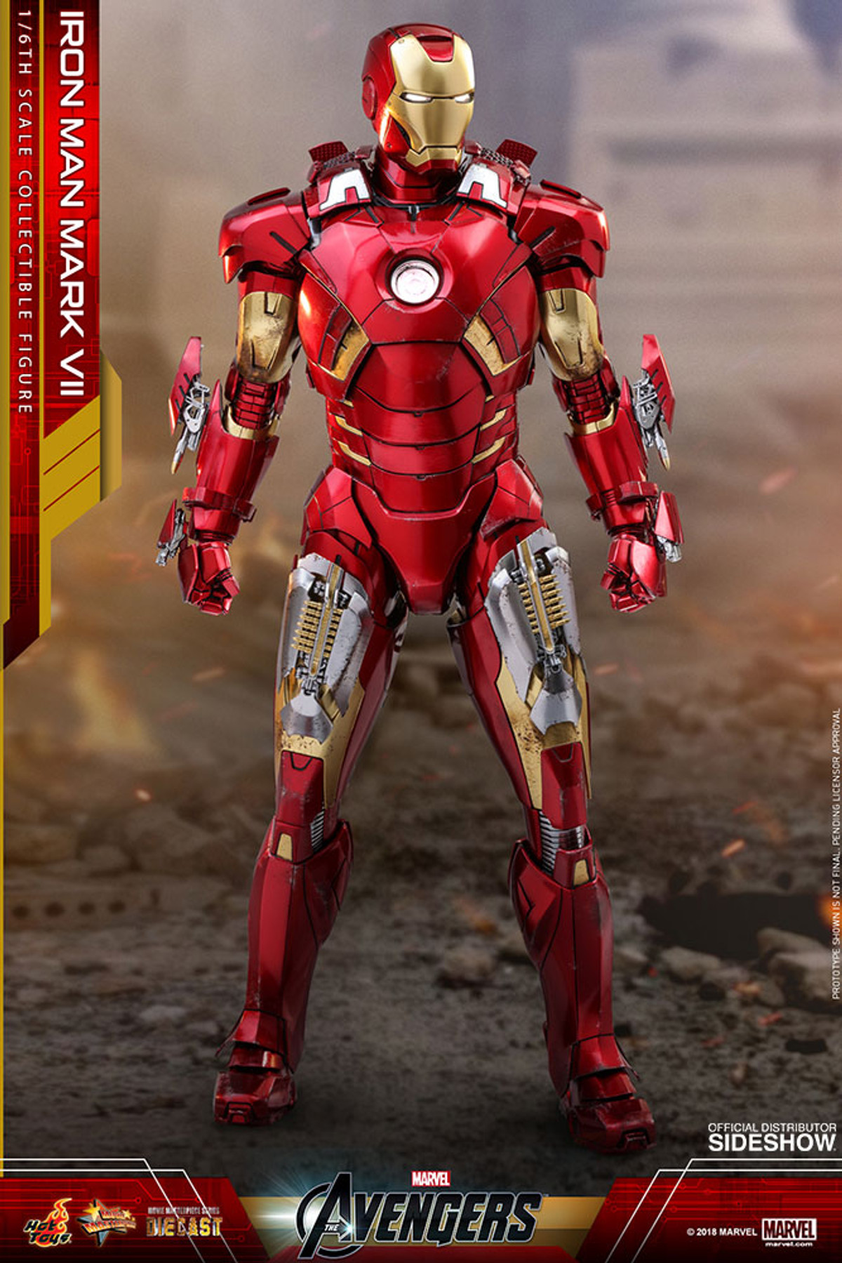 iron man mark vii diecast