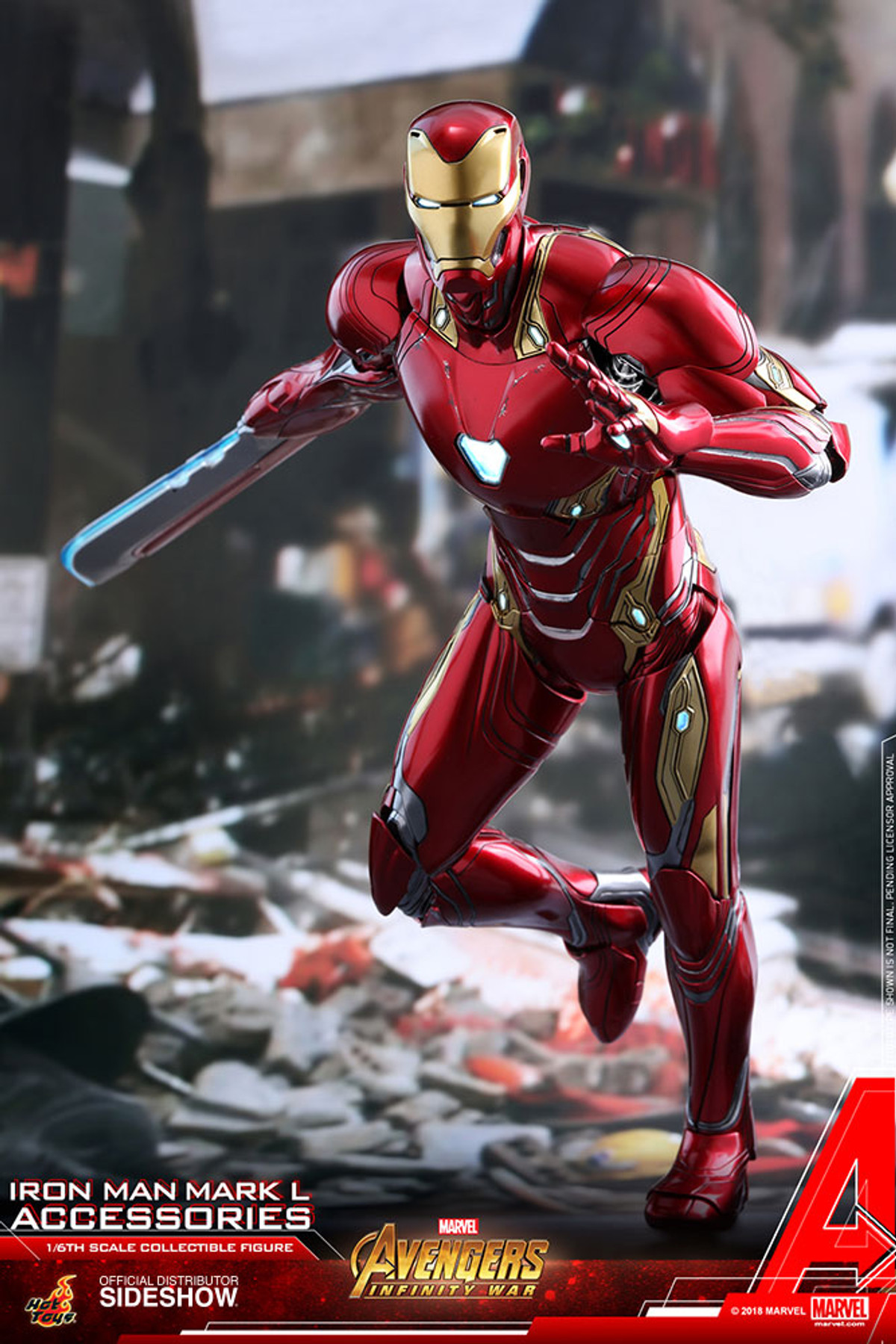 hot toys iron man infinity war