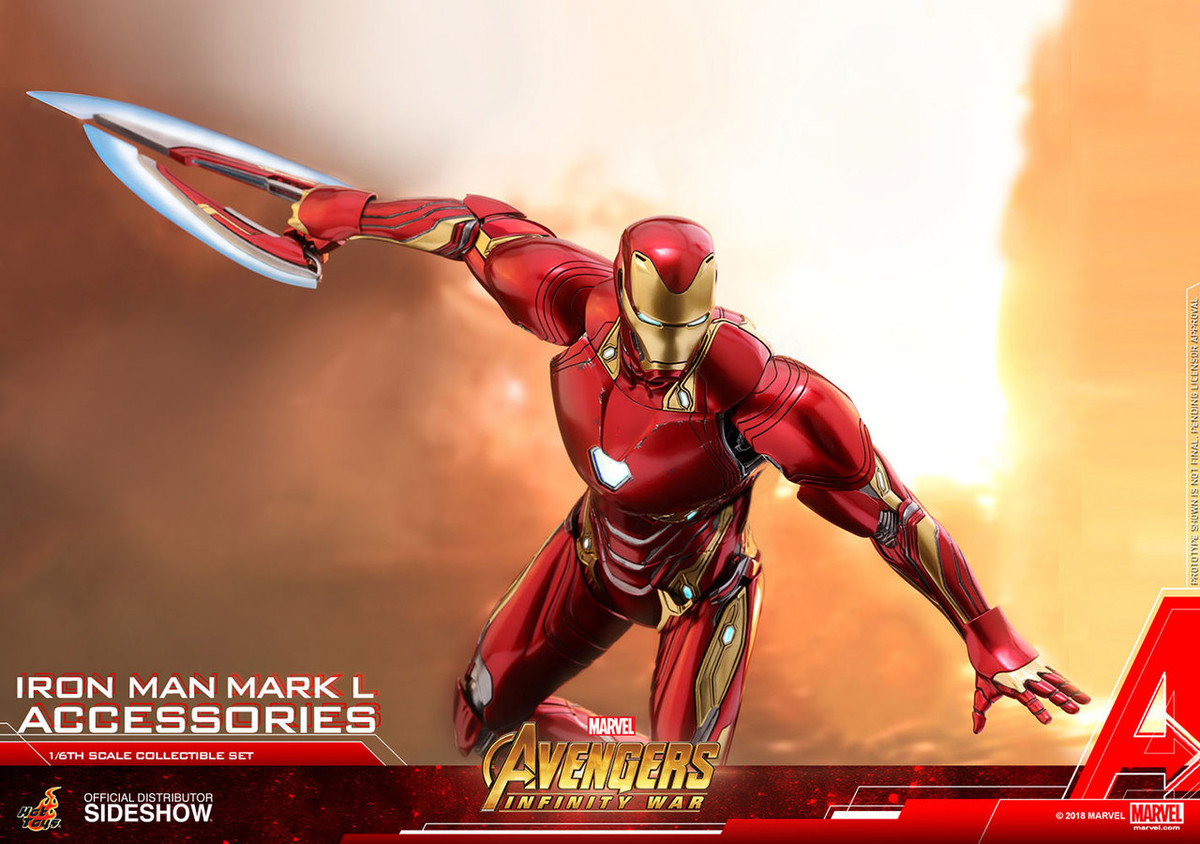 hot toys iron man accessories