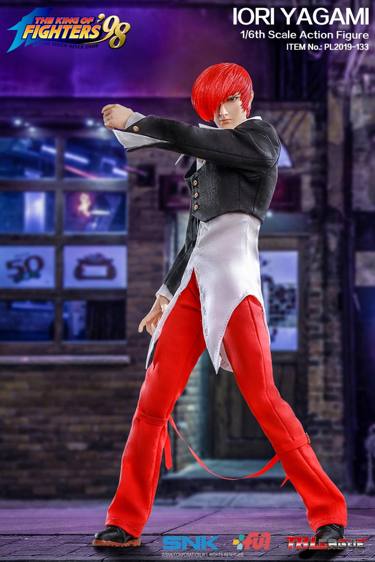 The King of Fighters Iori Yagami Costume 1