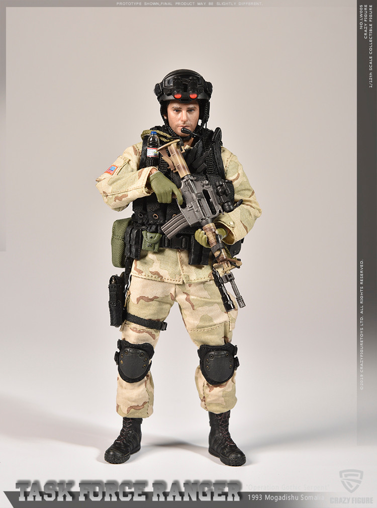Crazy Figure 1 12 Rangers Task Force 1993 Operation Gothic Snake Somalia Mogadishu Area Master Sergeant