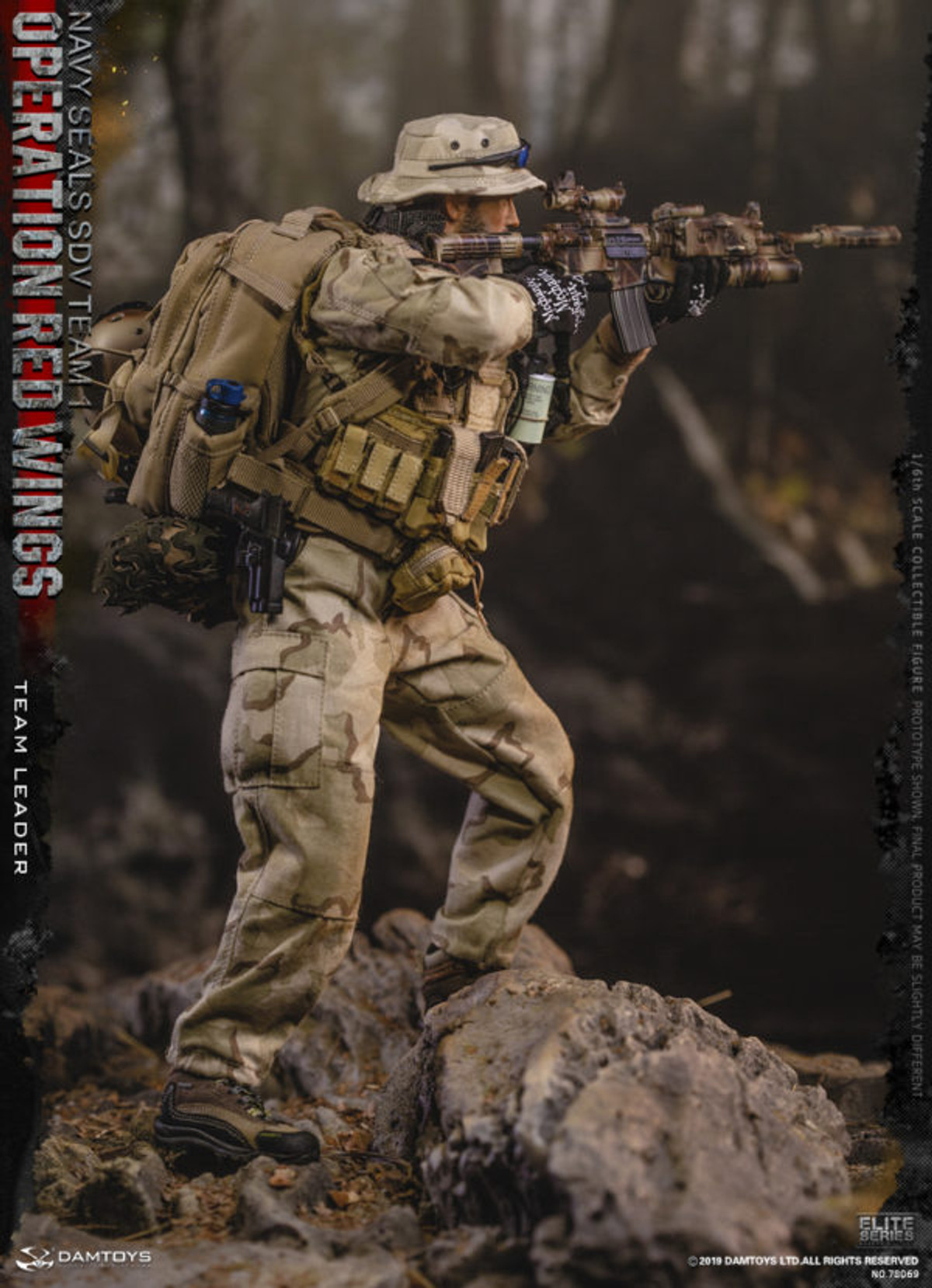 DAM Toys - Operation Red Wings Navy Seals SDV 1 Team Leader