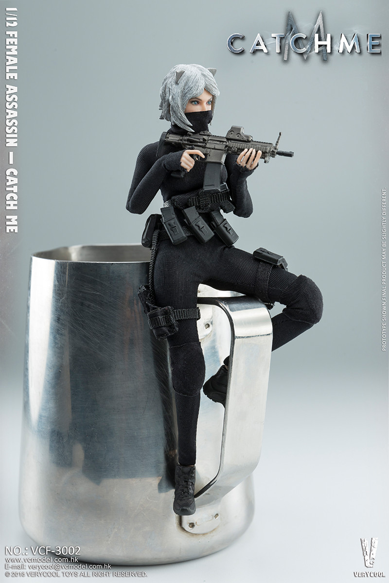 Very Cool - 1/12 Palm Treasure Series - Female Assassin Catch Me