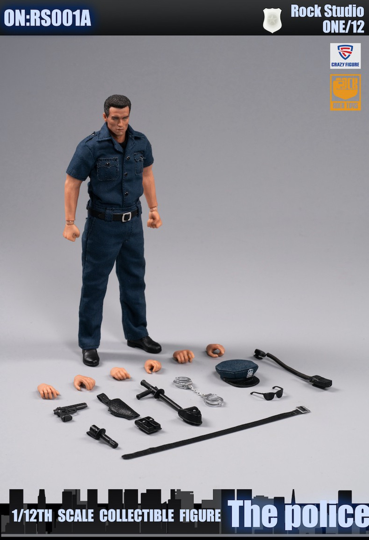CmToys 1/6 Crazy Cop フィギュアセット CmToys 1/6 Crazy Cop フィギュアセット