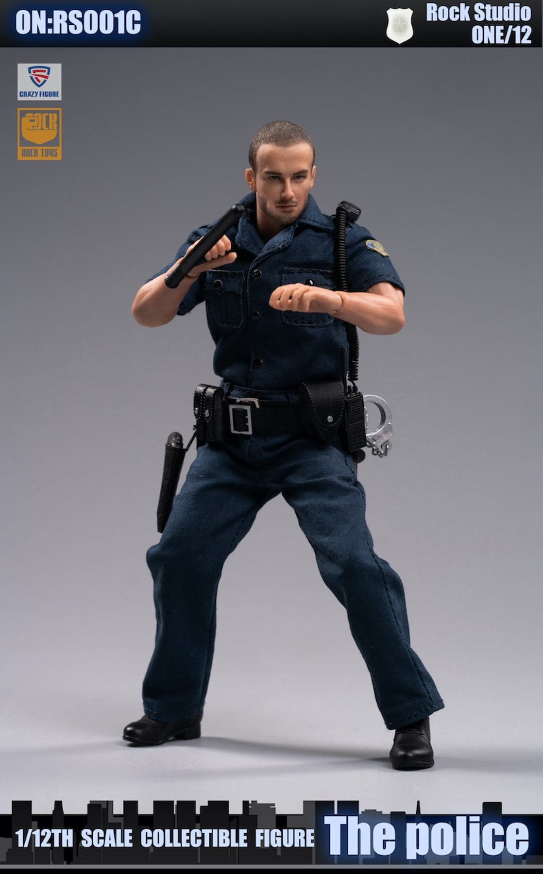 CmToys 1/6 Crazy Cop フィギュアセット CmToys 1/6 Crazy Cop フィギュアセット