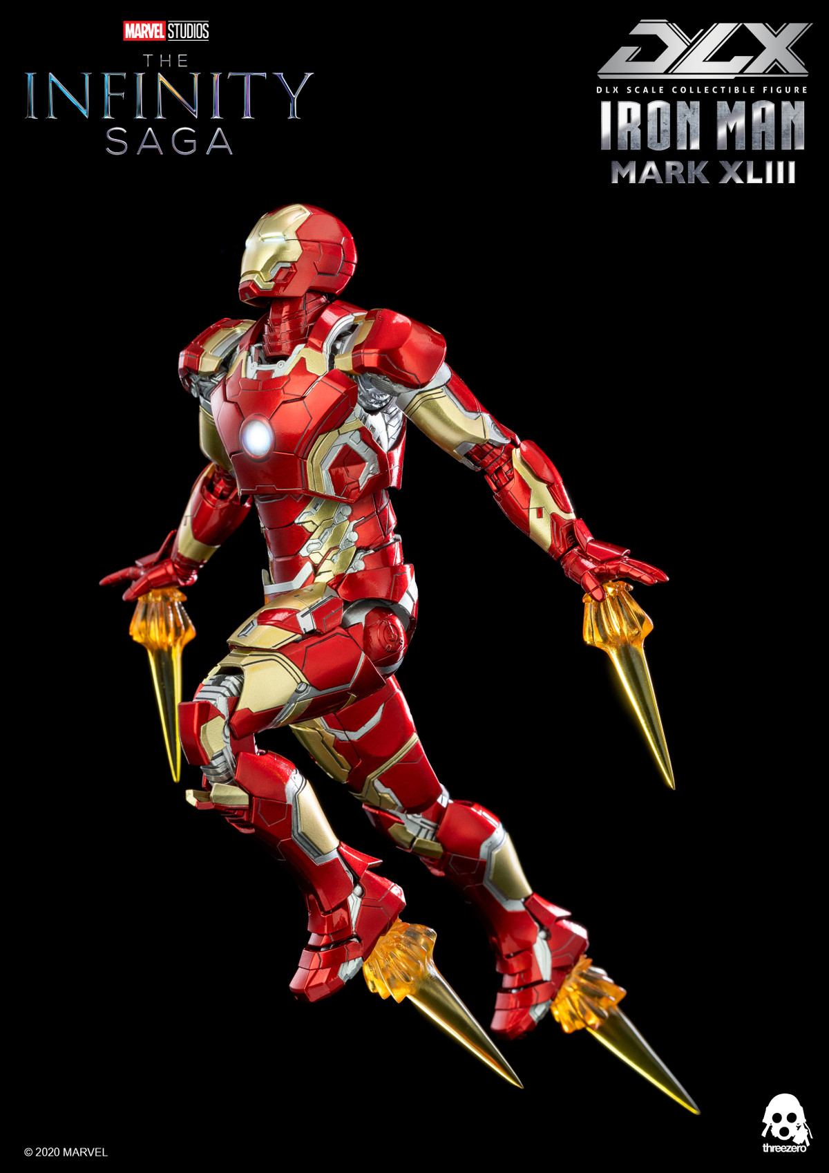 Threezero - 1/12 Avengers Infinity Saga DLX Iron Man Mark 43