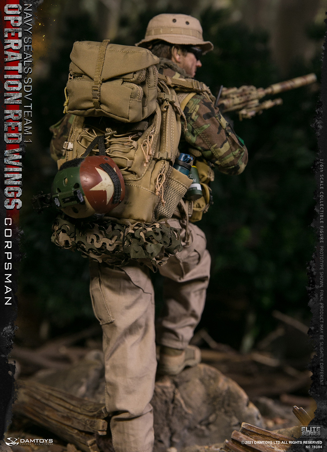 DAM Toys Operation Red Wings Navy Seals SDV Team Corpsman