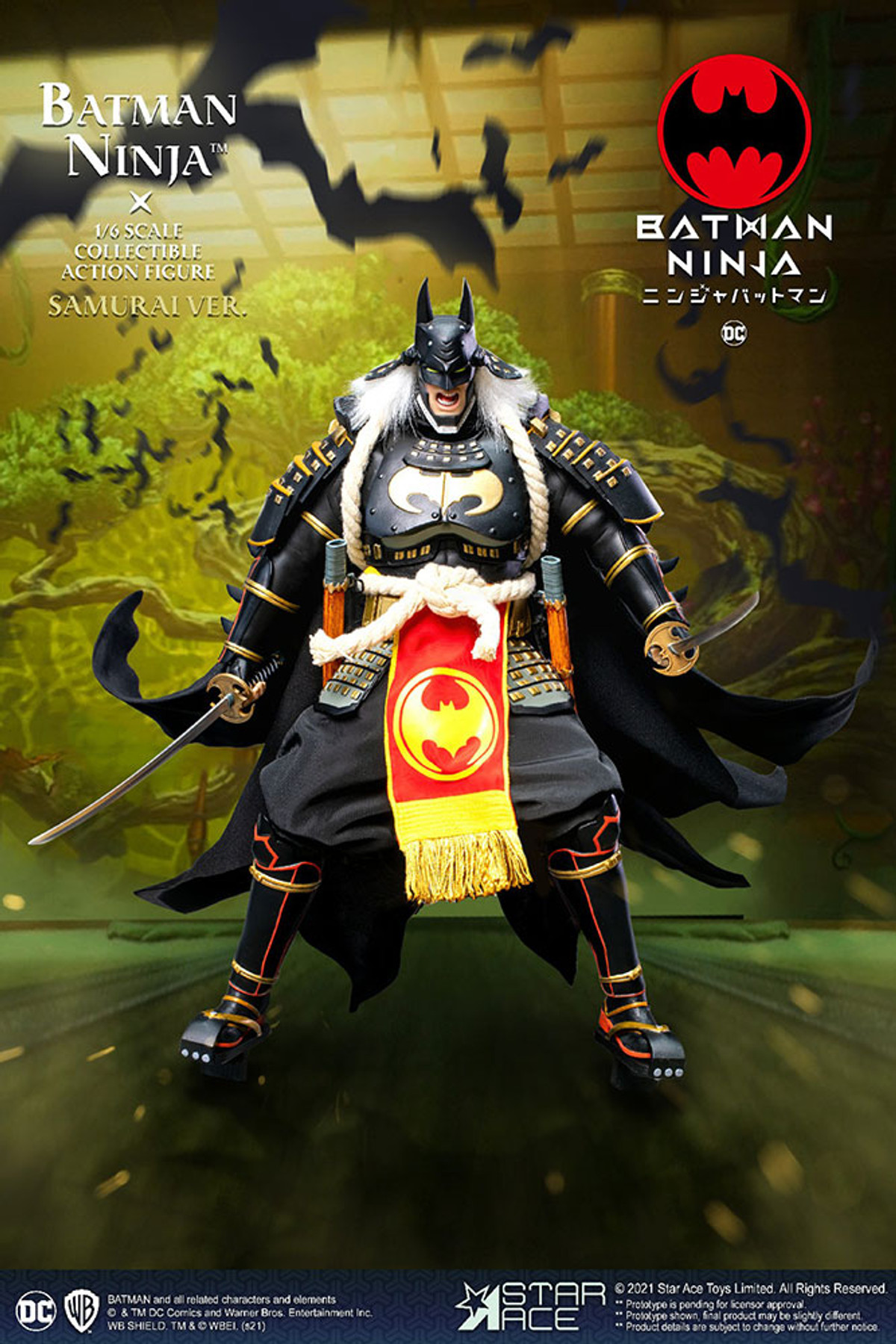 【定番人気HOT】○新品 1/6 DC ジョーカー　DX版　ニンジャバットマン　第六天魔王　織田信長　道化　JOKER　BATMAN　NINJA バットマン