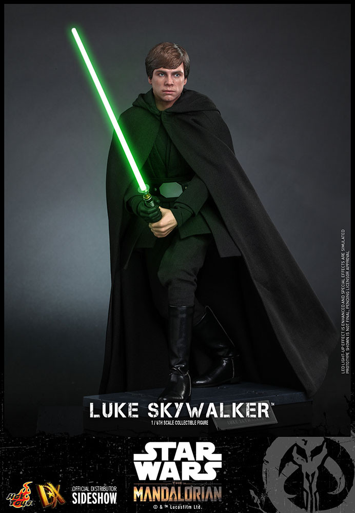 Luke Skywalker Jedi Knight with Grogu