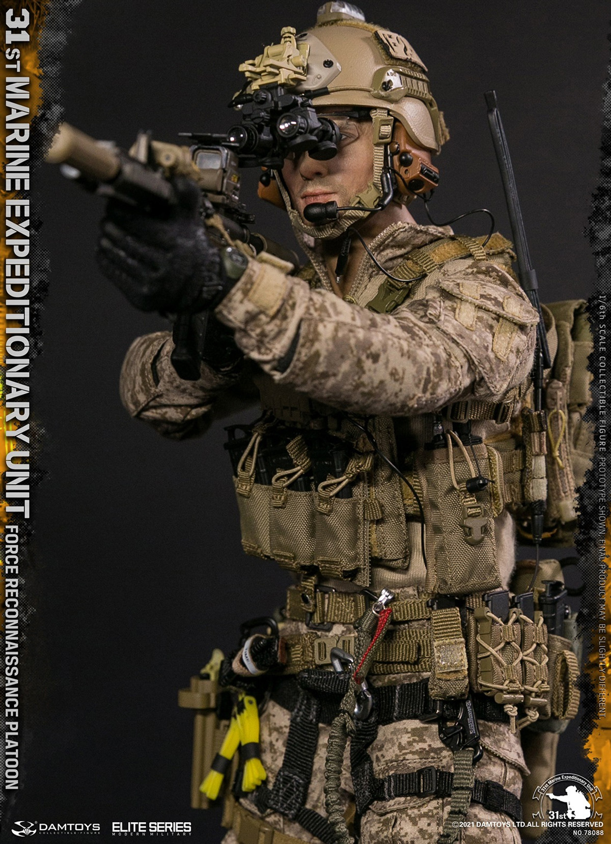 DAM Toys - 31st Marine Expeditionary UnitForce Reconnaissance Platoon