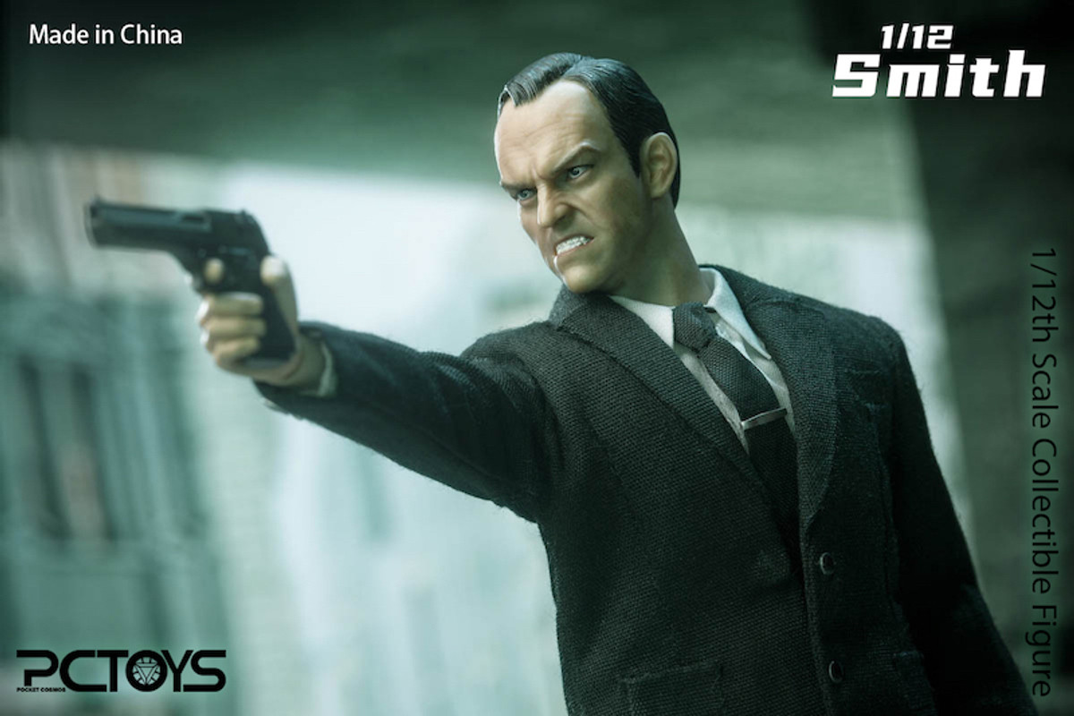 MP40 1/12 Scale Agent Smith figure – Empire Toy Shop