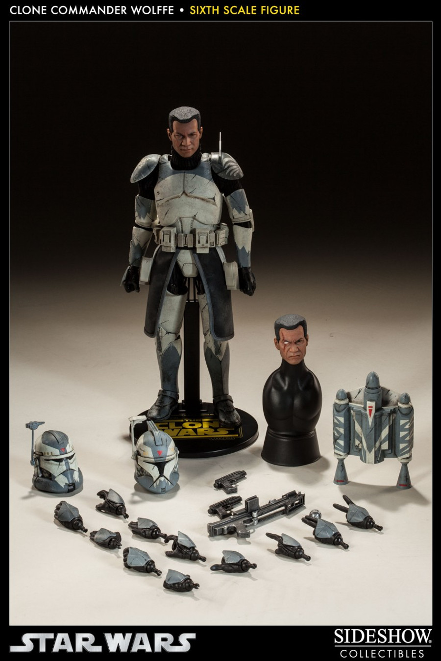 Sideshow - Star Wars - Clone Commander Wolffe