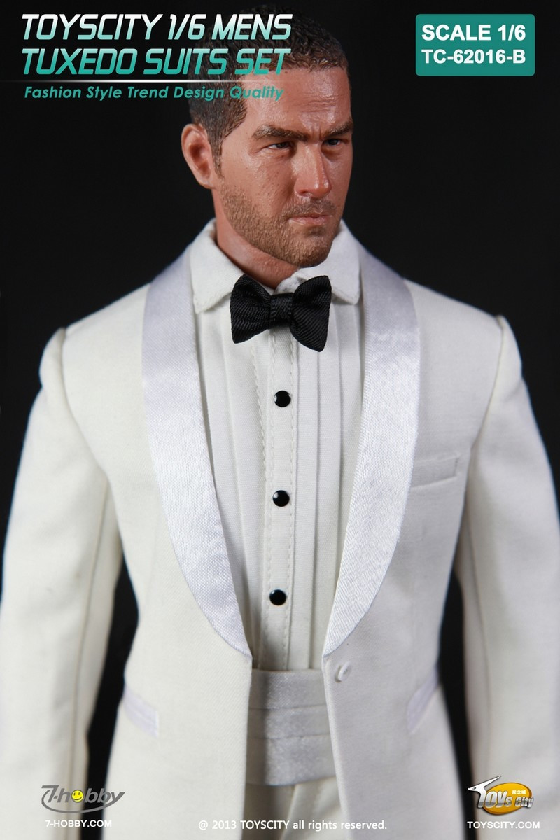 Toys City - Tuxedo Set - White