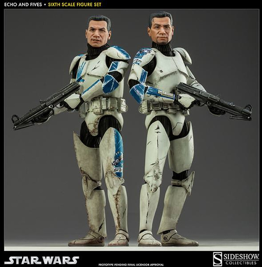 Sideshow - Star Wars - Clone Troopers: Echo and Fives