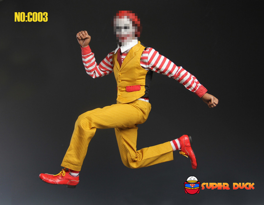 Super Duck - Hamburg Uncle Clothes Set - Ronald McDonald