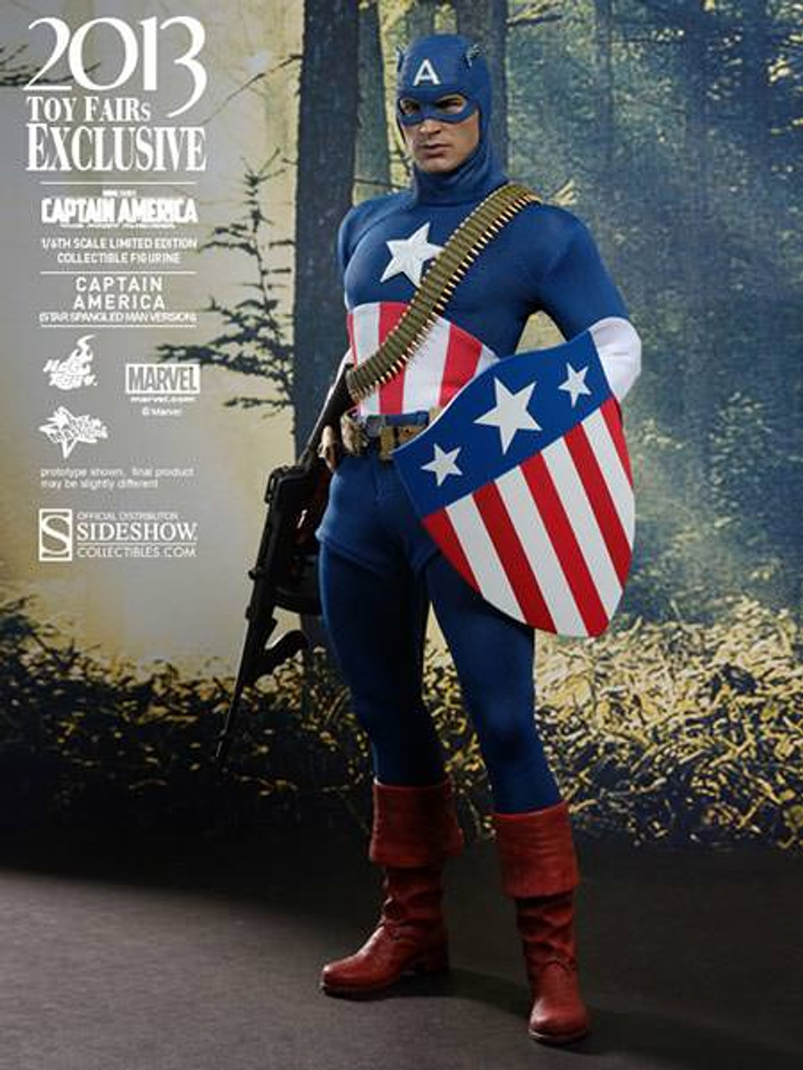 Hot Toys - Captain America - Star Spangled Man Version