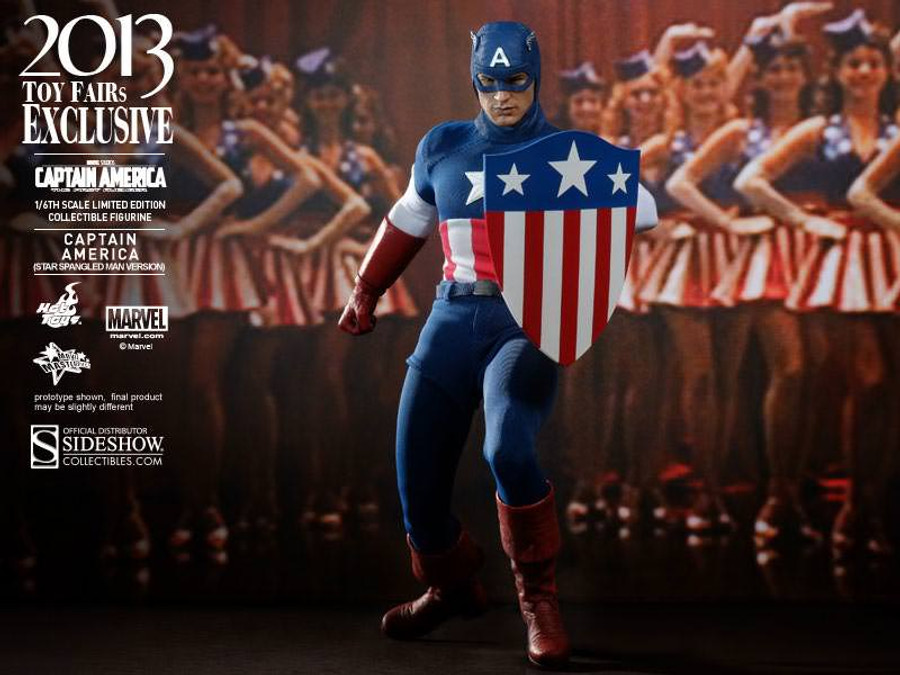 Hot Toys - Captain America - Star Spangled Man Version