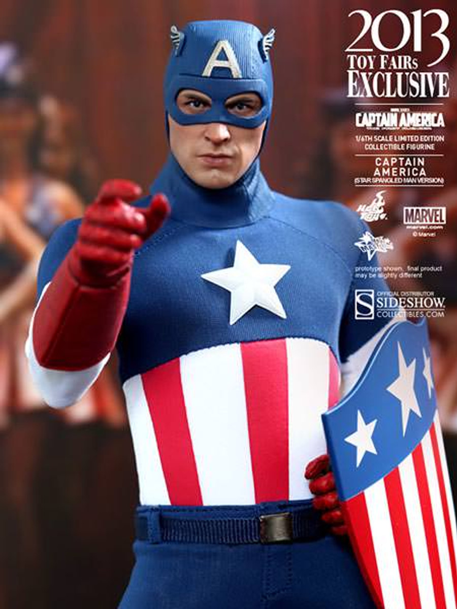 Hot Toys - Captain America - Star Spangled Man Version